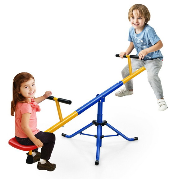 Costway 24916305 360  176Rotation Kids Seesaw Swi...