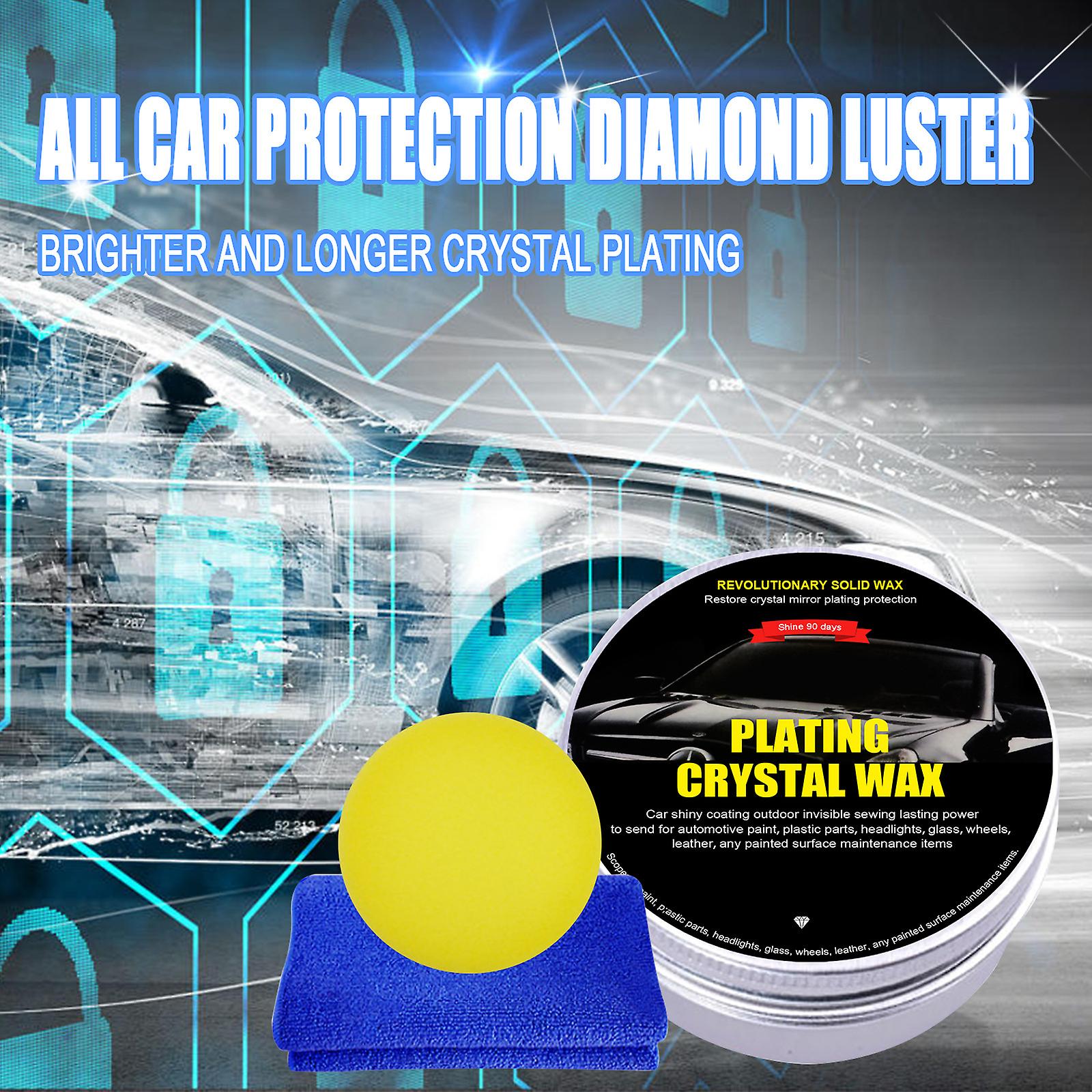 Foreign Trade Cross-border Automobile Electroplating Crystal Coating Wax Waterproof And Anti-fouling Maintenance Car Wax Car Paint Scratch Repair Wax