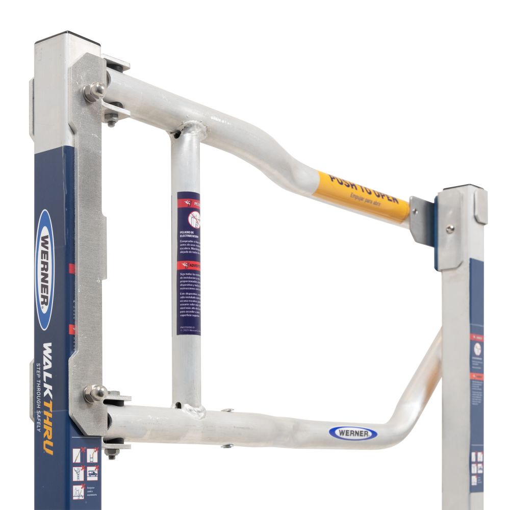 Werner Extension Ladder WalkThru Gate ;