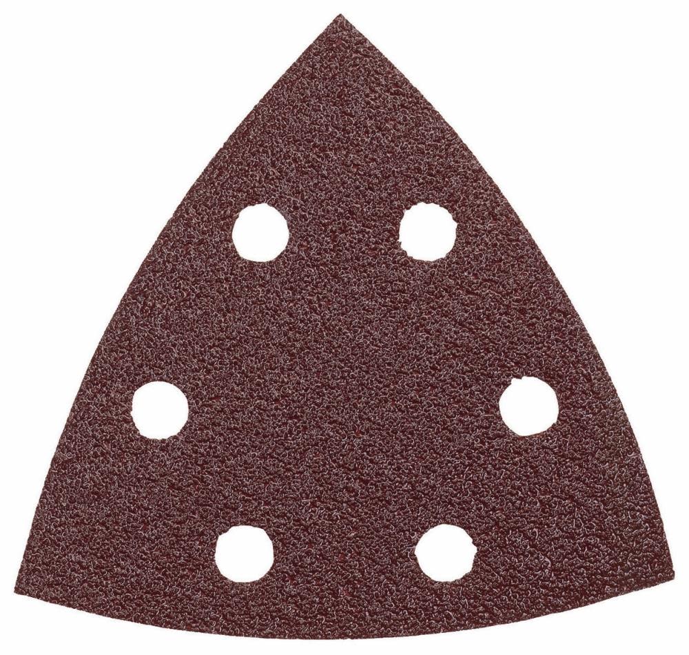 Bosch 3-3/4 In. 240 Grit 5 pc. Detail Sander Abrasive Triangles for Wood SDTR240 from Bosch