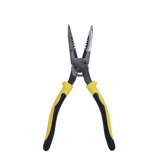 Klein Tools 8-38 in. All Purpose Pliers with Spring J2068CSEN