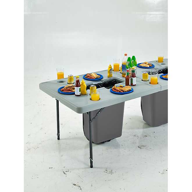 Academy Sports + Outdoors 7 ft Folding Cookout Table