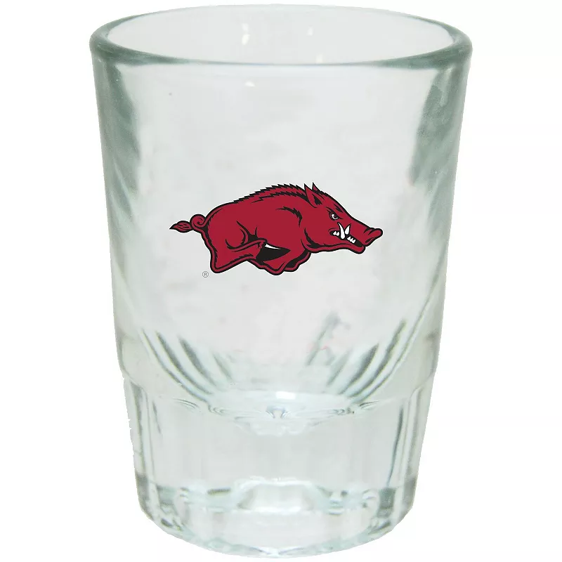 Arkansas Razorbacks 2oz. Fluted Collector Shot Glass