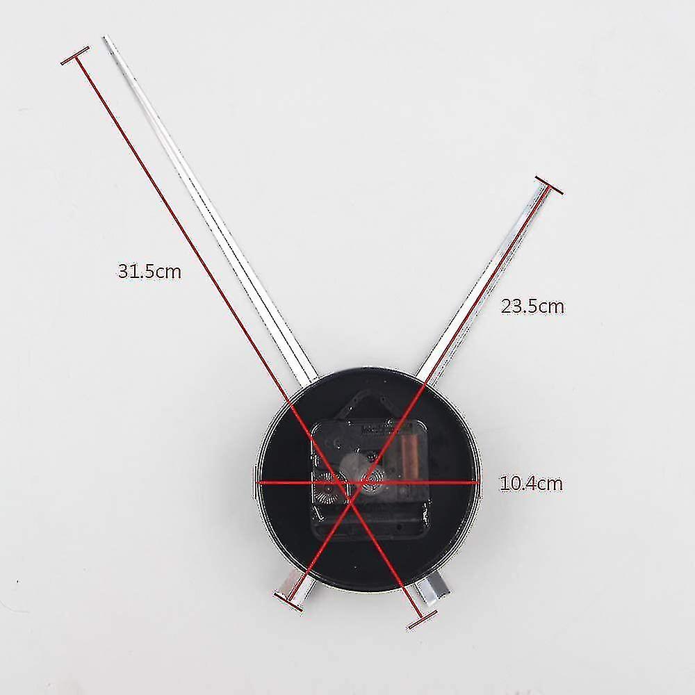 3d Clock Hands Large Wall Clock Hands Needle Shape For Diy Wall Clock Decoration Quartz Clock Mechanism Accessories