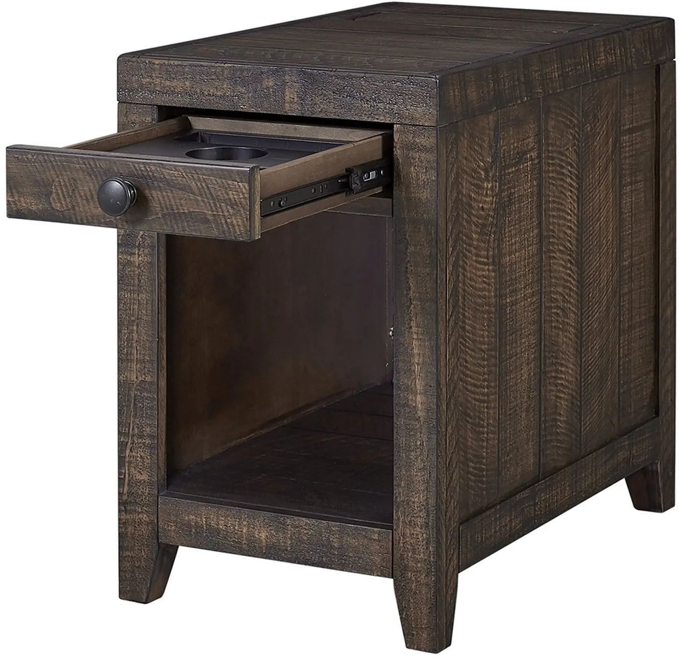 Tustin Brown Side Table