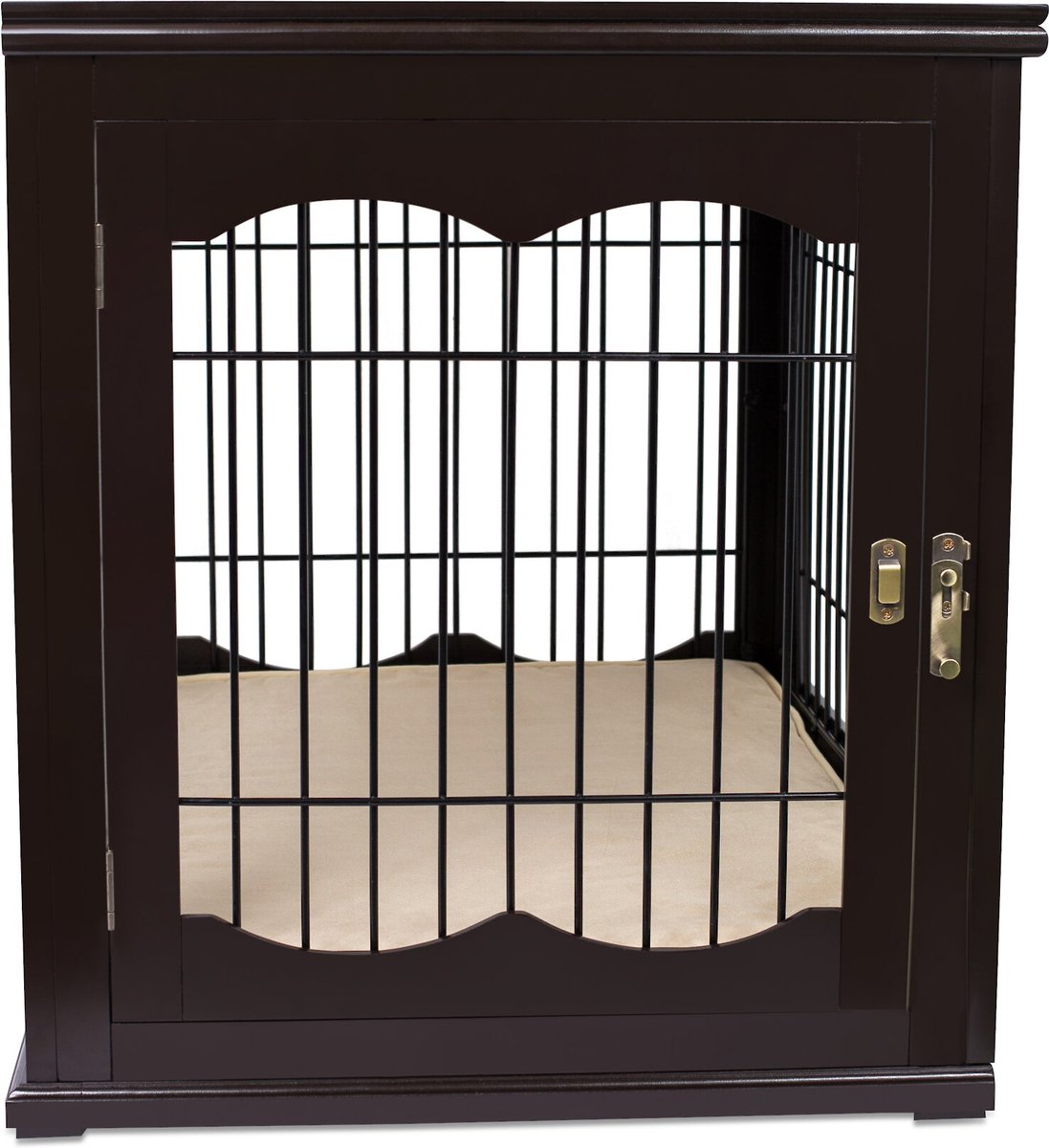 Internet's Best Double Door Furniture Style Dog Crate and End Table