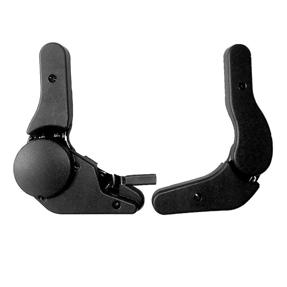 1 Set Seat Back Angle Adjuster Swivel Chair Accessories 180 Dgeree Adjustable For Racing Esports Chair (black)