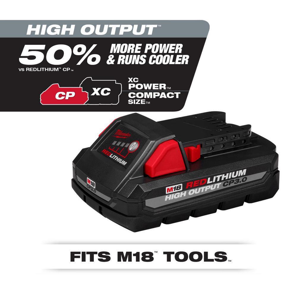 Milwaukee M18 18Volt LithiumIon High Output 60 Ah and 30 Ah Battery