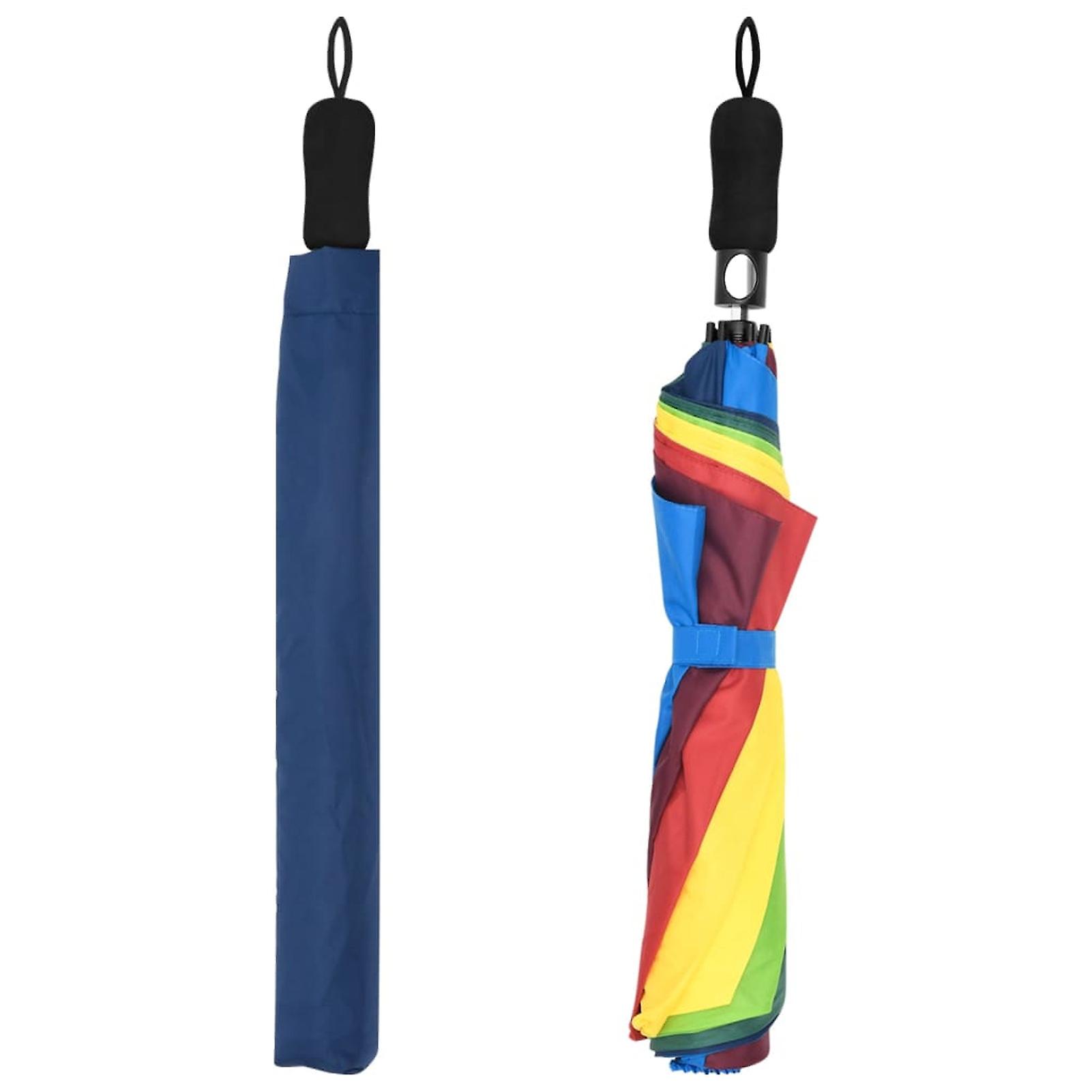 Automatic Folding Umbrella Multicolour 124 Cm No.351756