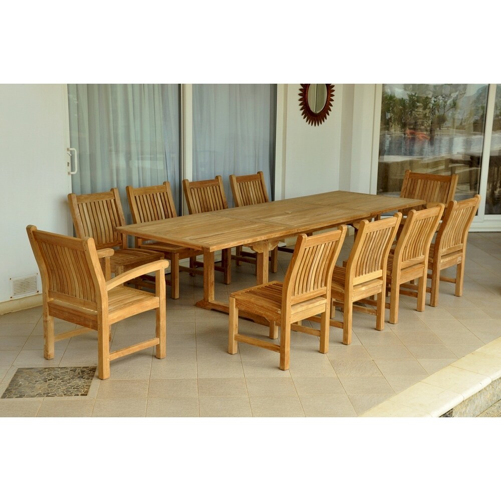 Bahama Sahara 11 Pieces 10' Rectangular Dining Set