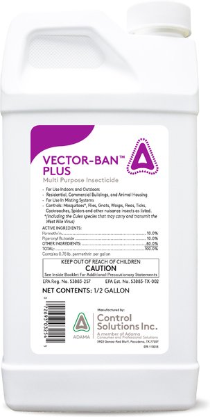 CSI Vector-Ban Plus Insecticide Concentrate， 64-oz