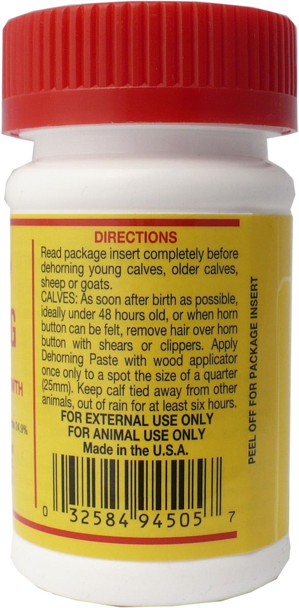 Dr. Naylor Dehorning Paste Farm First Aid， 4-oz jar