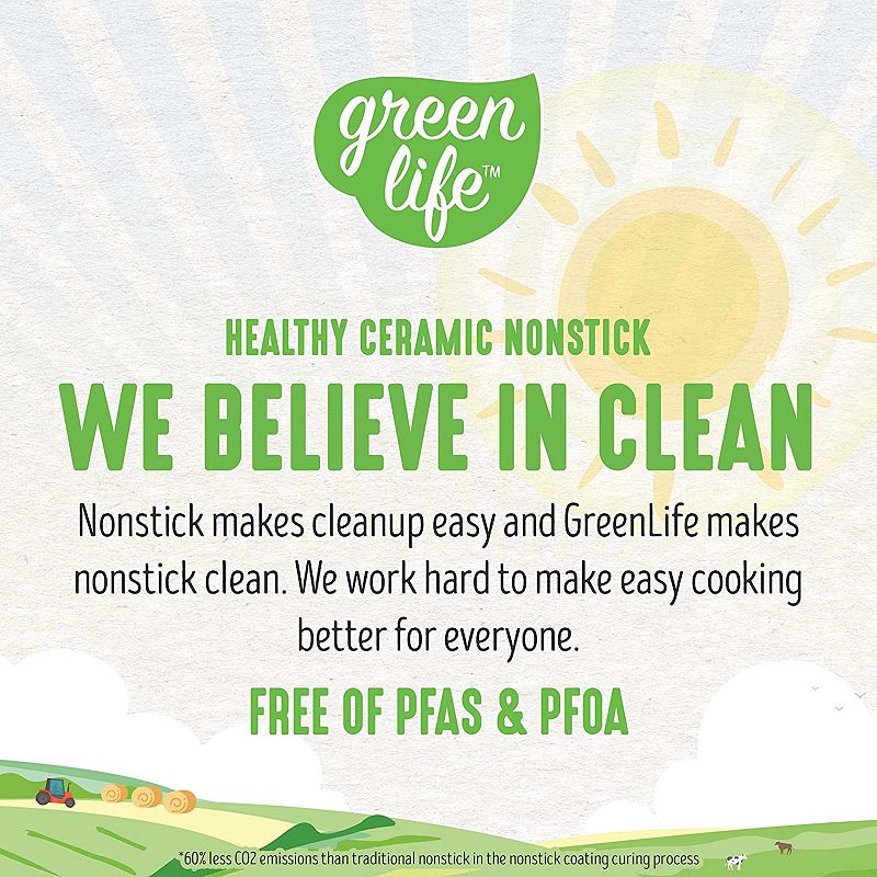 GreenLife PFAS-Free Nonstick Ceramic 3-in-1 Breakfast Maker