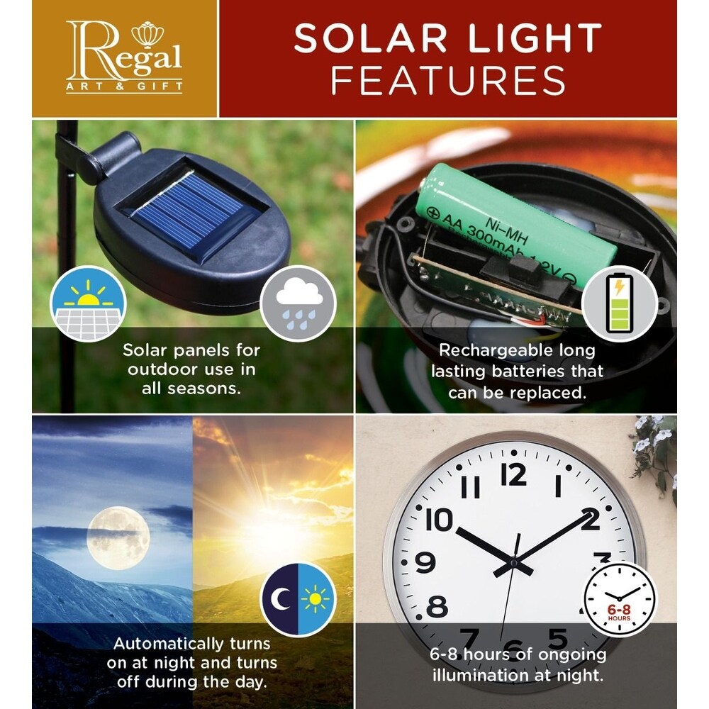 Illuminate Solar Birdfeeder Stake   Flowers