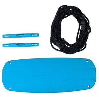 Swurfer Kick Blue Stand Up Tree Swing with Rope SW-KICK-B