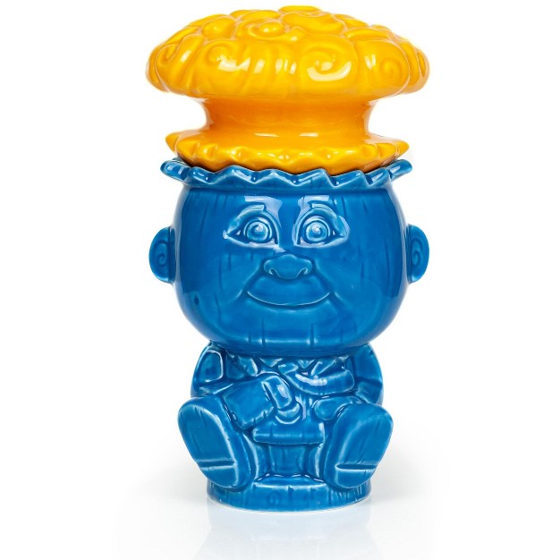 Beeline Creative Geeki Tikis Garbage Pail Kids Gpk Adam Bomb Mug Ceramic Tiki Style Cup 20 Ounces Set Includes Trading Card