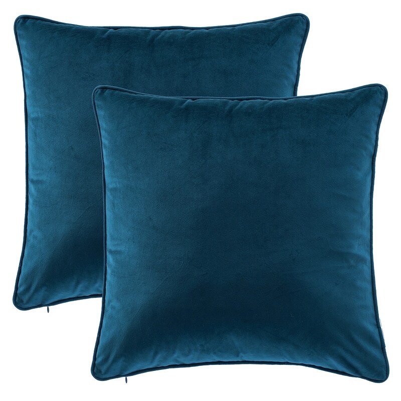 HULALA HOME Gracewood Hollow Osmanagic Velvet Pillow Covers (Set of 2)