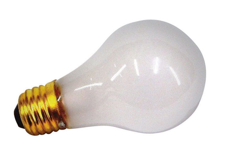 US Hardware 100 W A19 Appliance Incandescent Bulb E26 (Medium) White 1 pk