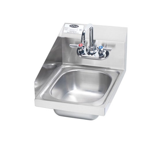 Krowne Metal HS-9-LS - Space Saver Hand Sink - Wall Mount