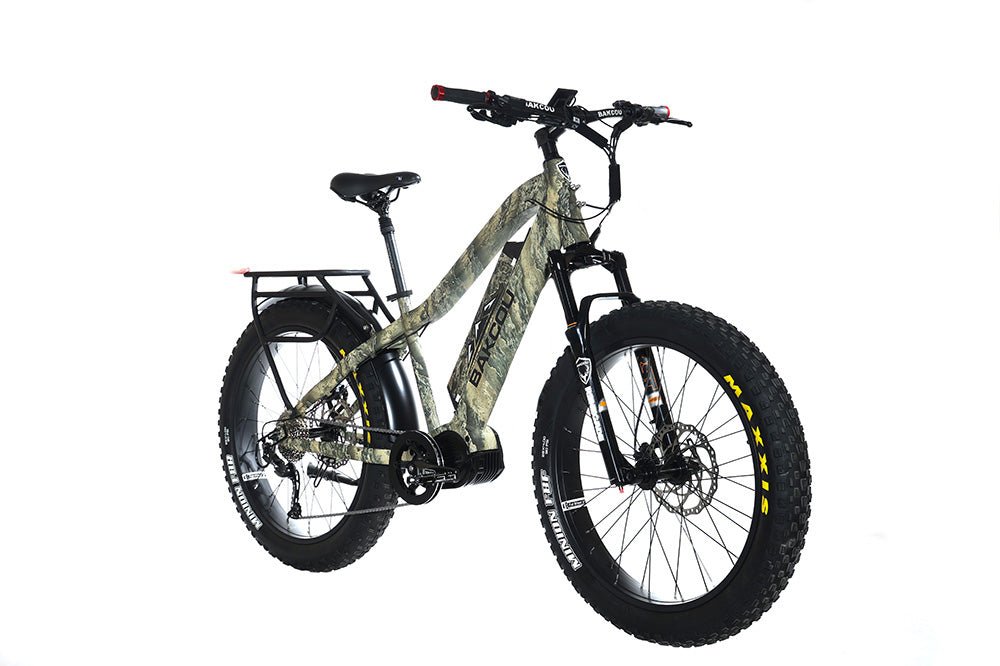 Bakcou Mule Elite Electric Hunting Bike Bafang Ultra Mid Drive Motor