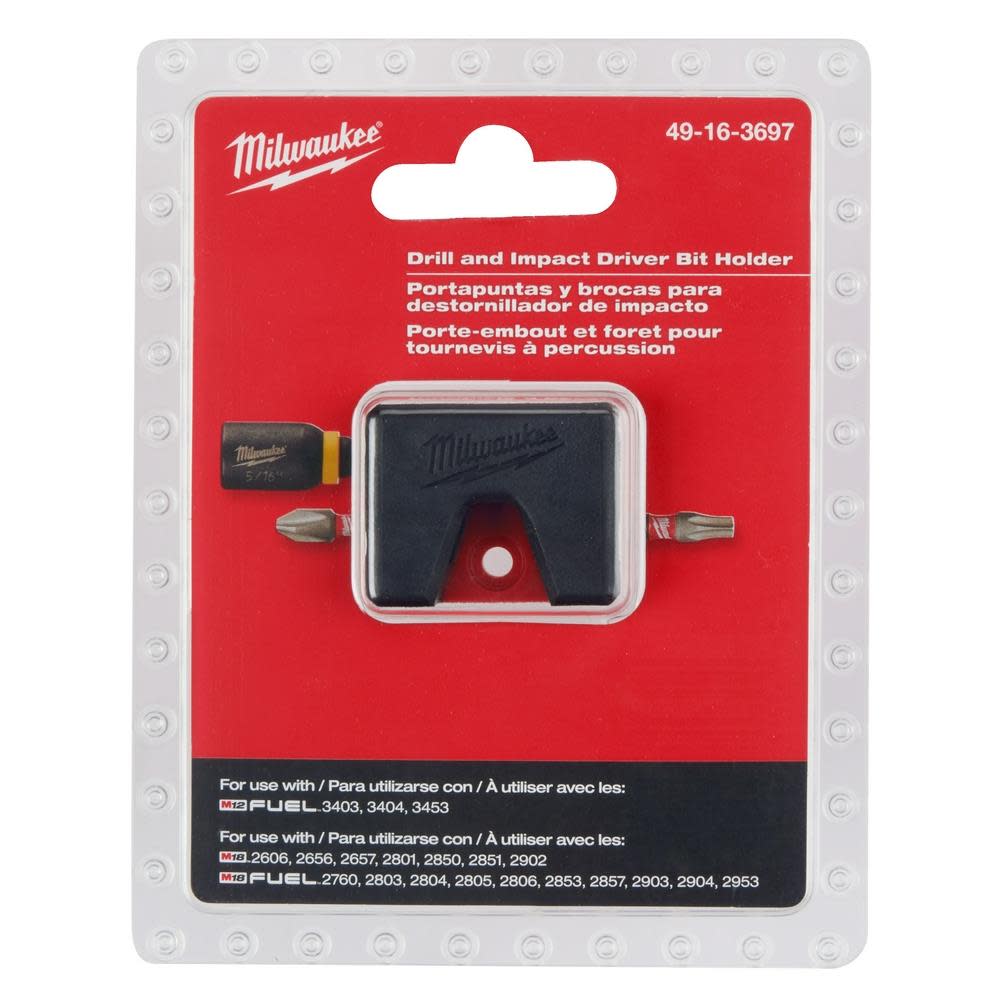 Milwaukee M18/M12 Bit Holder Accessory ;