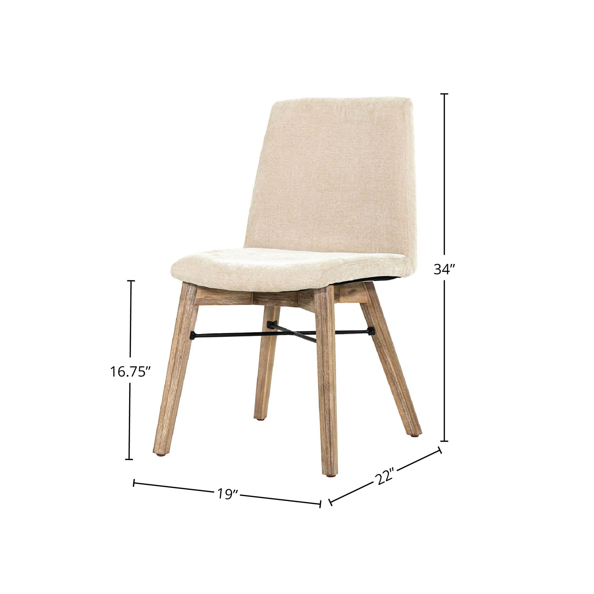 Gia Dining Chair - Sand