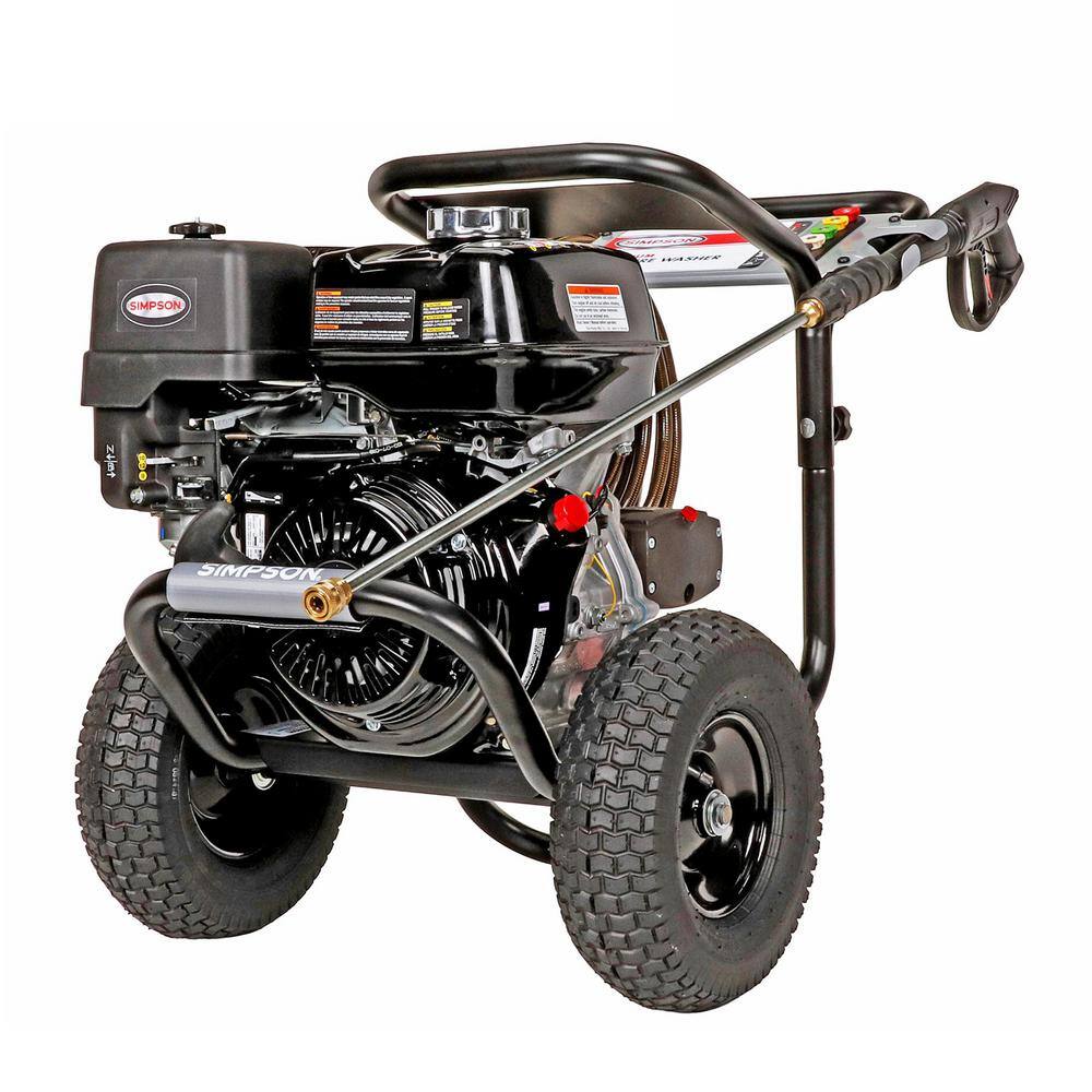 SIMPSON PowerShot 4200 PSI 4 GPM Gas Cold Water Professional Gas Pressure Washer with HONDA GX390 Engine (49-State) PS4240