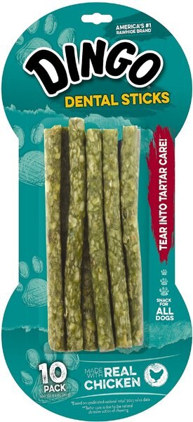 Dingo Dental Sticks Tartar Control Dental Dog Treats