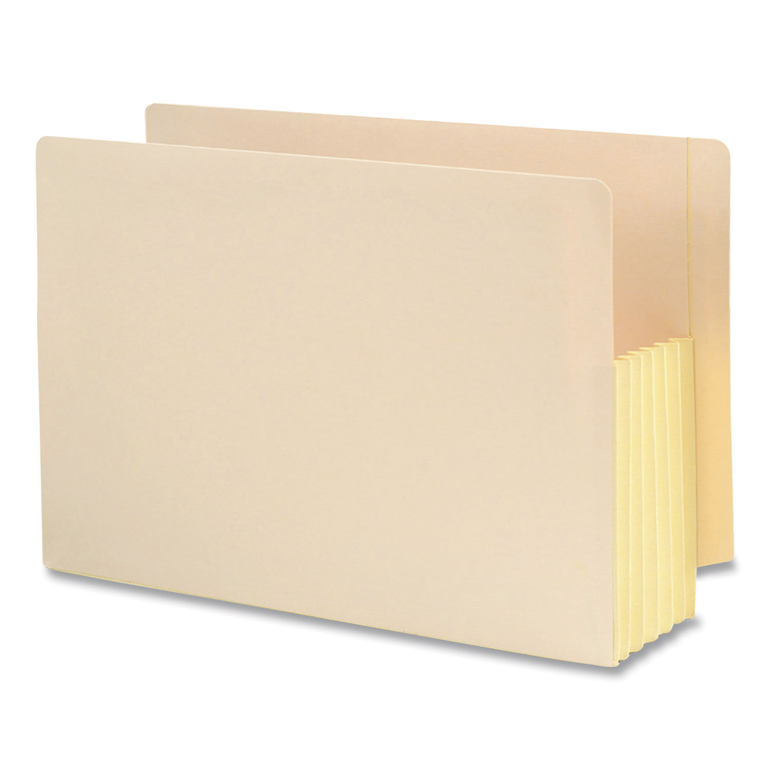 Manila End Tab File Pockets with Tyvek-Lined Gussets by Smeadandreg; SMD76174