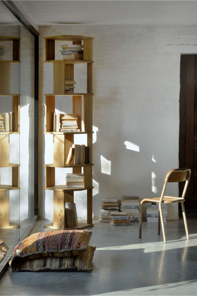 Geometric Oak Bookcase  OROA Stairs   Contemporary   Bookcases   by Oroa   Distinctive Furniture  Houzz