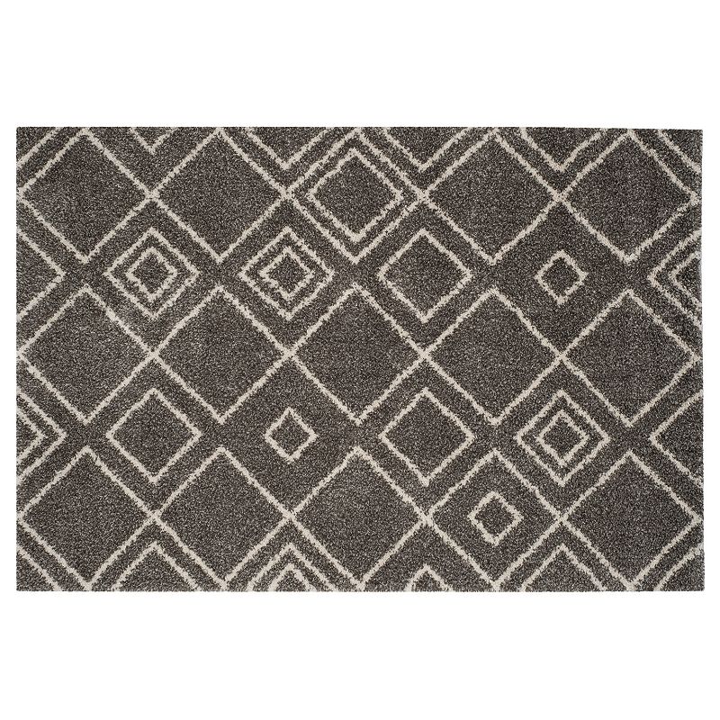 Safavieh Arizona Glendale Lattice Shag Rug