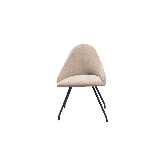 Ice Harmony Upholstery Dining Chair with Round Legs (Set of 2) - 22