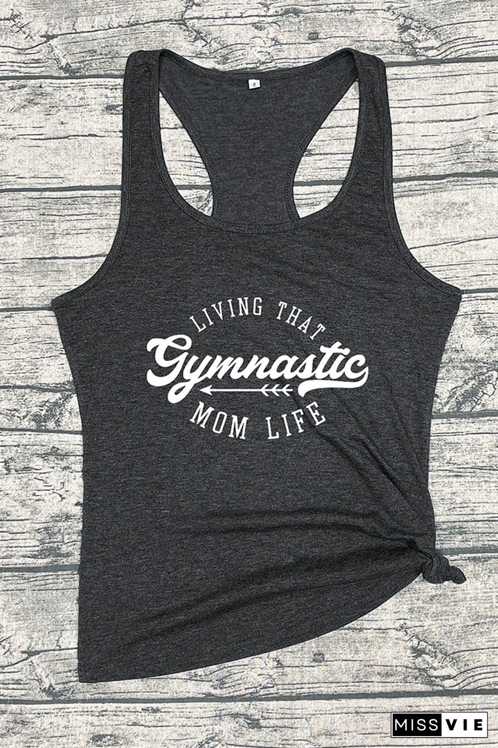 Gymnastics Mom Graphic Tank Top