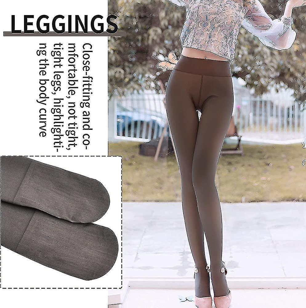 Womens Tights Thick Warm Winte Tights Compatible With Women Fleece Lined Tum