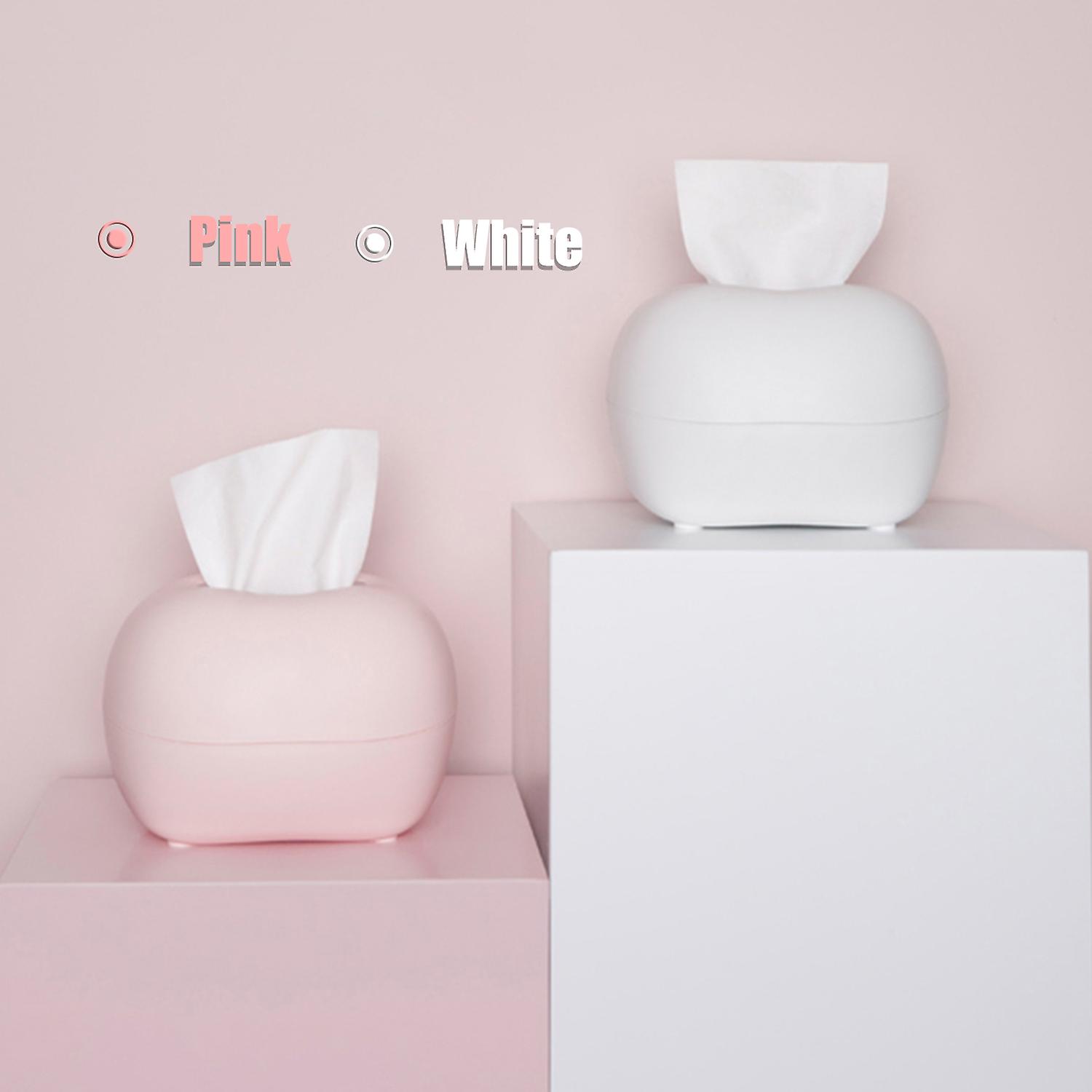 Pink Usb Rechargeable Night Light Bedside Lamp For Breastfeeding Touch Control Night Light Paper Towel Dispenser Storage Holder Bathroom Toilet Tissue