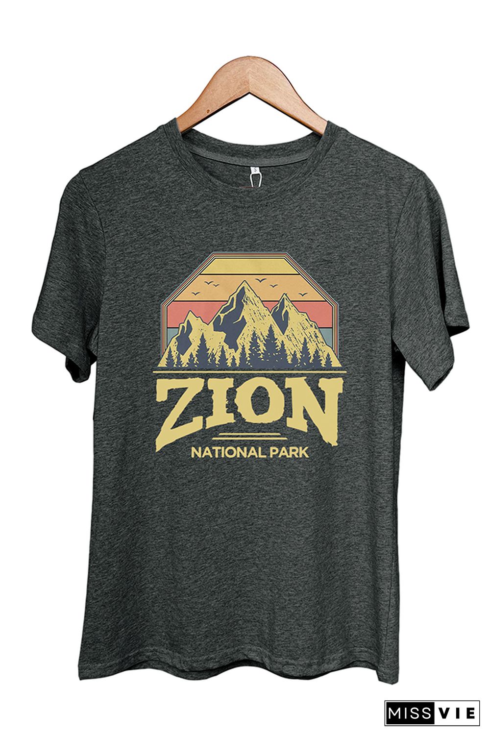 Zion National Park Graphic T-Shirt Wholesale