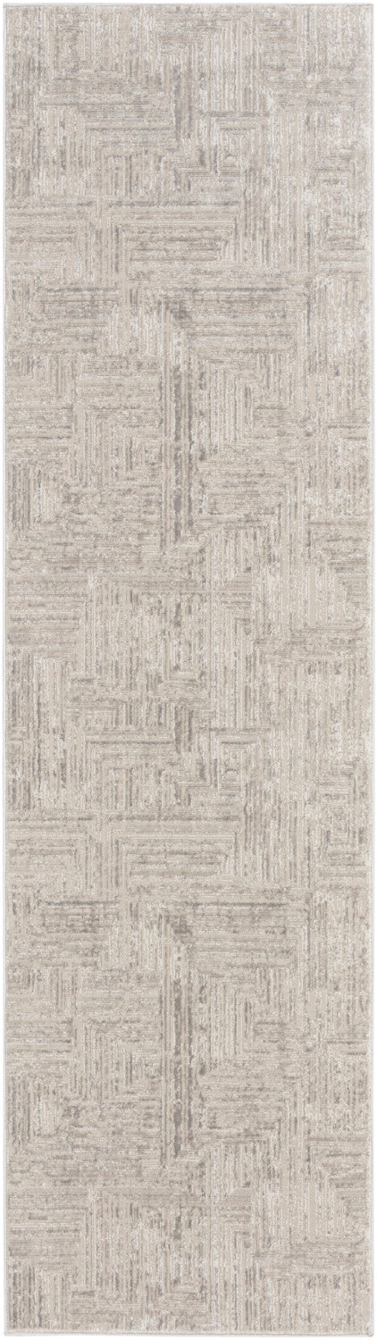 Calvin Klein Irradiant Silver Modern Rug