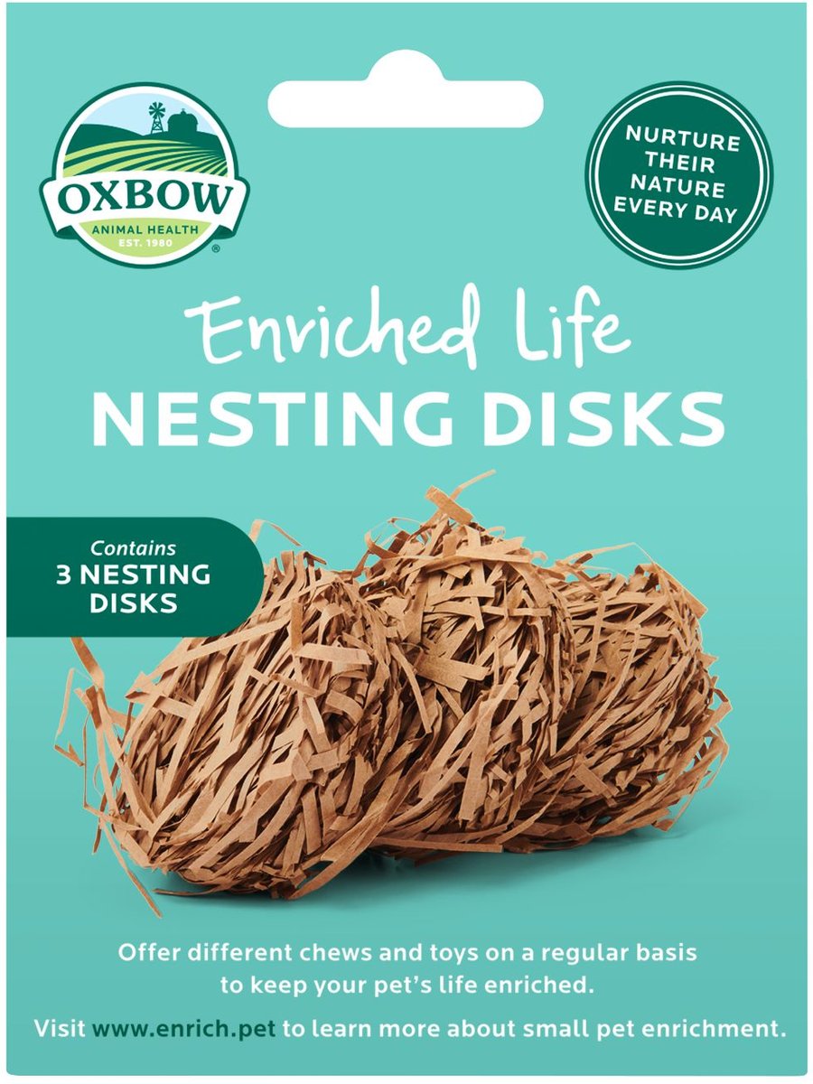 Oxbow Enriched Life Small Animal Nesting Disks