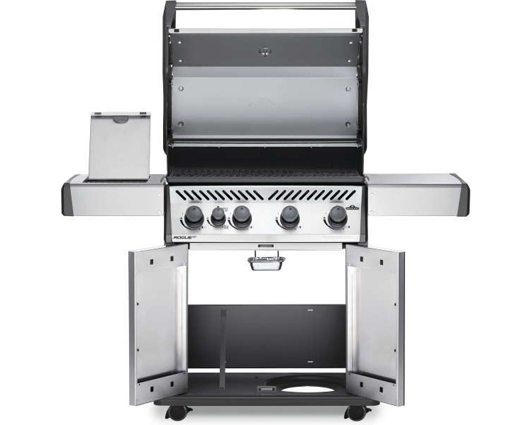 Napoleon Rogue XT 525 Series SIB Stainless Steel Liquid Propane Freestanding Grilland#xA0;With Infrared Side Burner