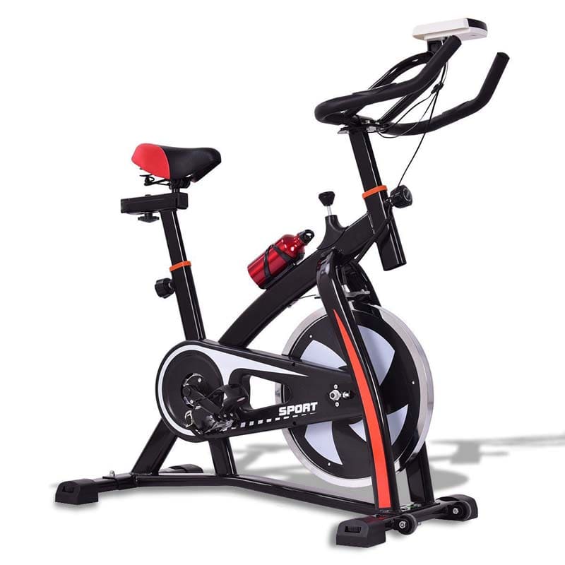 Indoor Exercise Bike with Electronic Meter