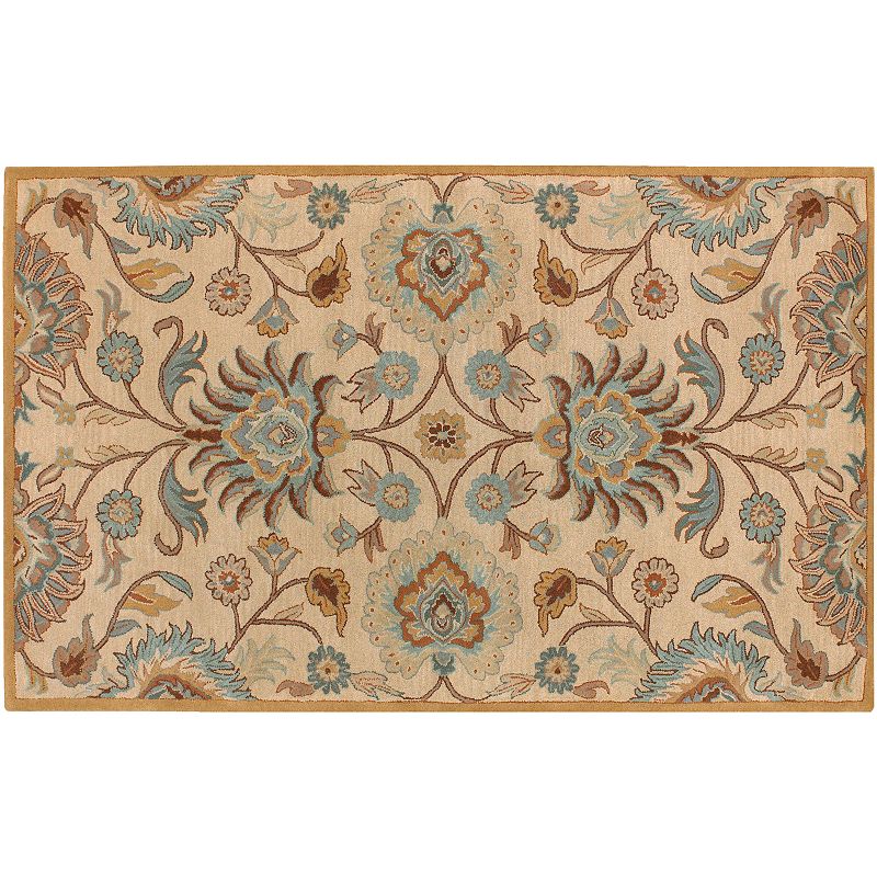 Decor 140 Caesar Beige Floral Rug