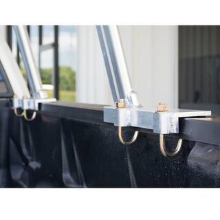 PRO-SERIES 800 lbs. Capacity 4-Post Aluminum Utility Truck Rack 807240