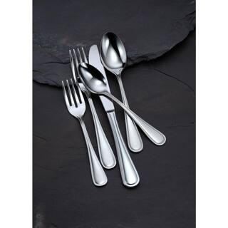 Oneida New Rim II 180 Stainless Steel Round Bowl Soup Spoons (Set of 12) B914SRBF