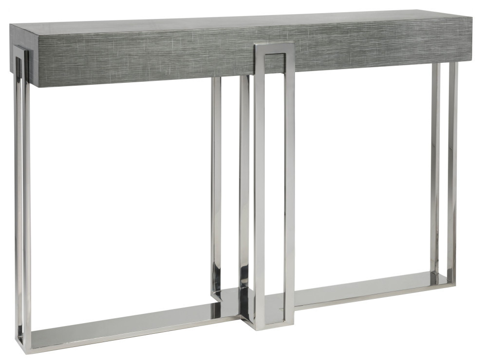 Iridium Console   Contemporary   Console Tables   by Lexington Home Brands  Houzz