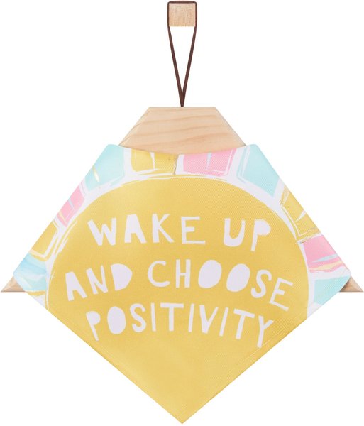 Frisco Wake Up Positive Dog and Cat Bandana