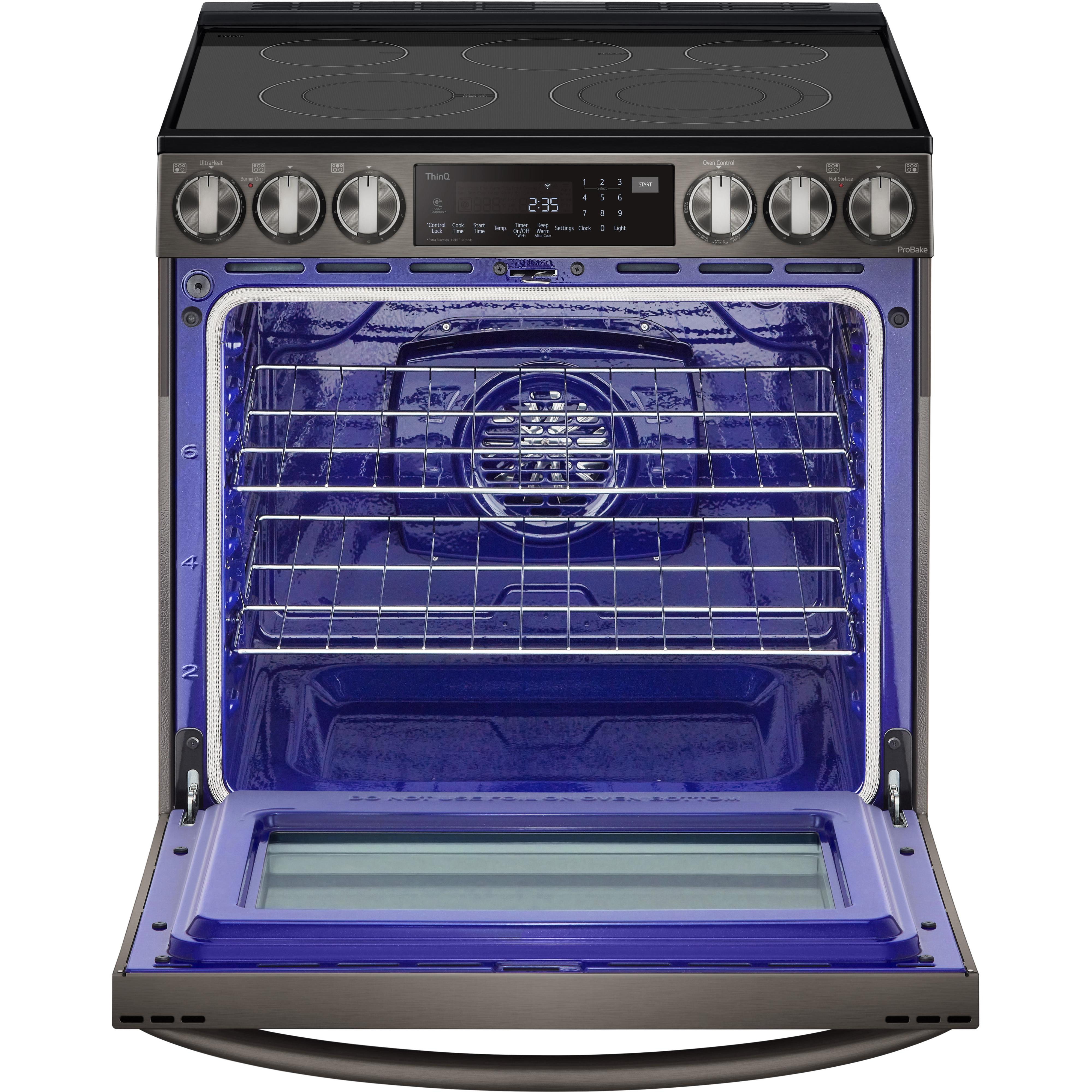 LG 30-inch Slide-In Electric Range with Air Fry LSEL6335D