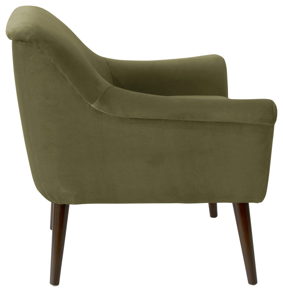 Bennet Modern Armchair Regal   Midcentury   Armchairs And Accent Chairs   by Skyline Furniture Mfg Inc  Houzz