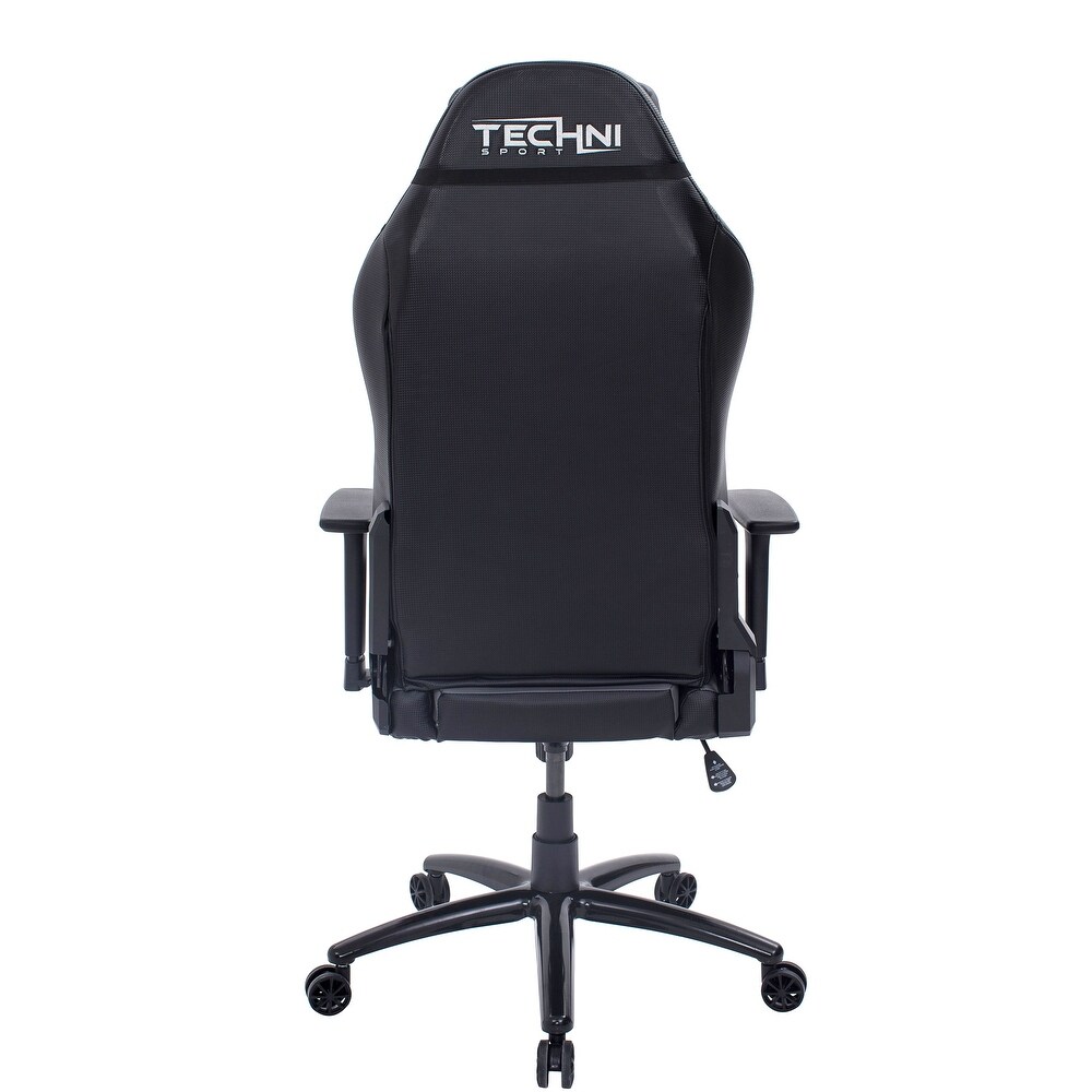 Grey/Black Sport Ergonomic High Back Racer Style PC Gaming Chair