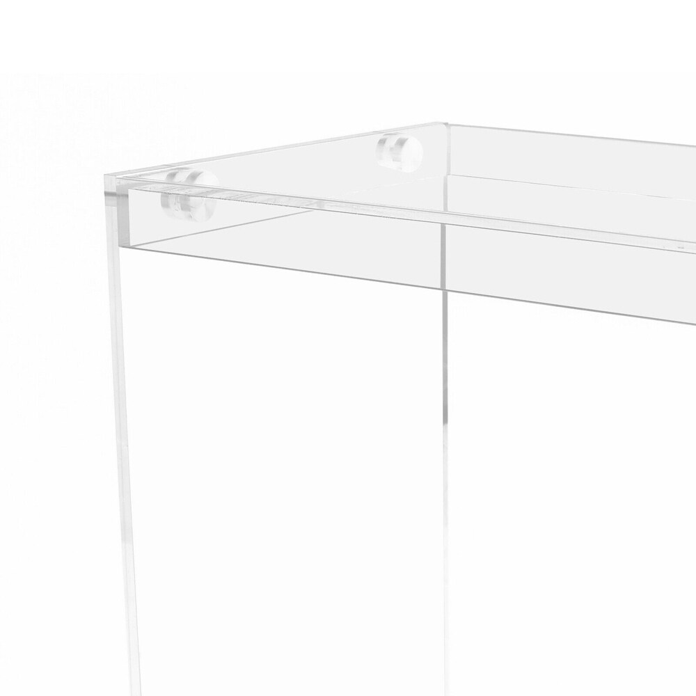 Furniture Clear Acrylic Side Table Accent Table Home Decor