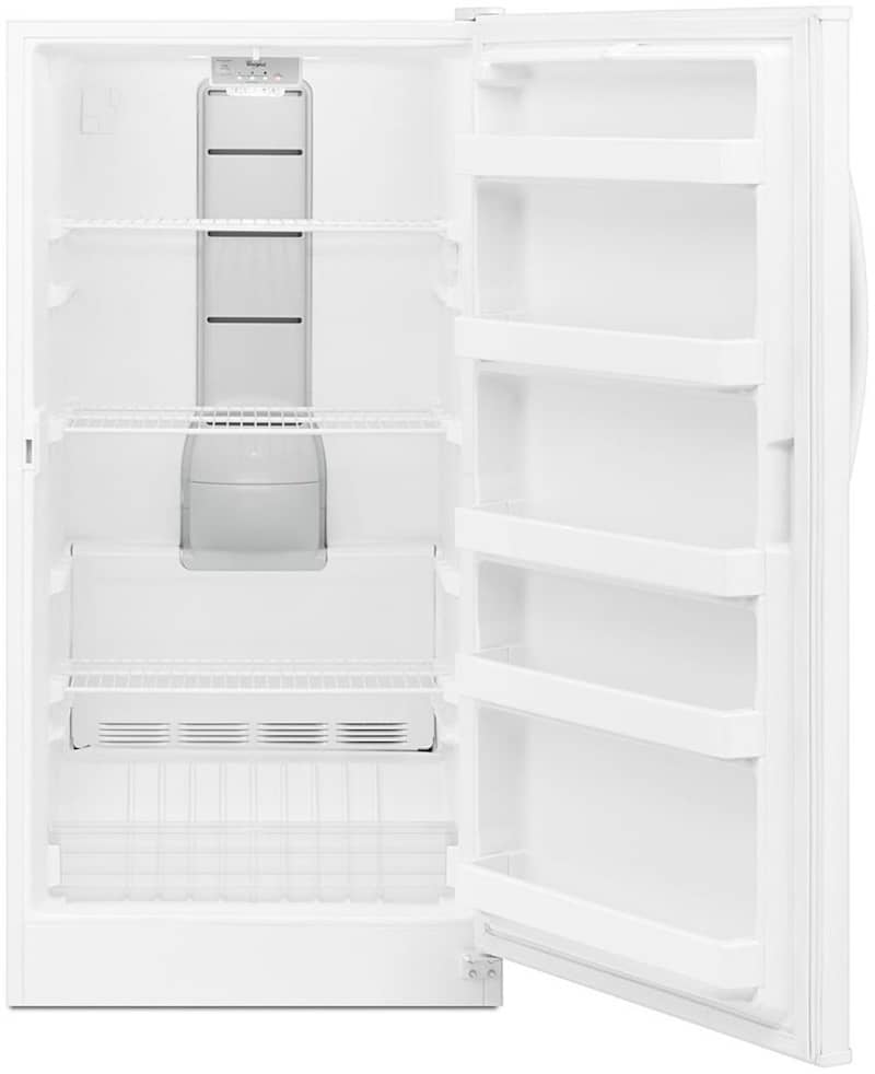 Whirlpool 16 Cu. Ft. White Upright Freezer With Frost-Free Defrost